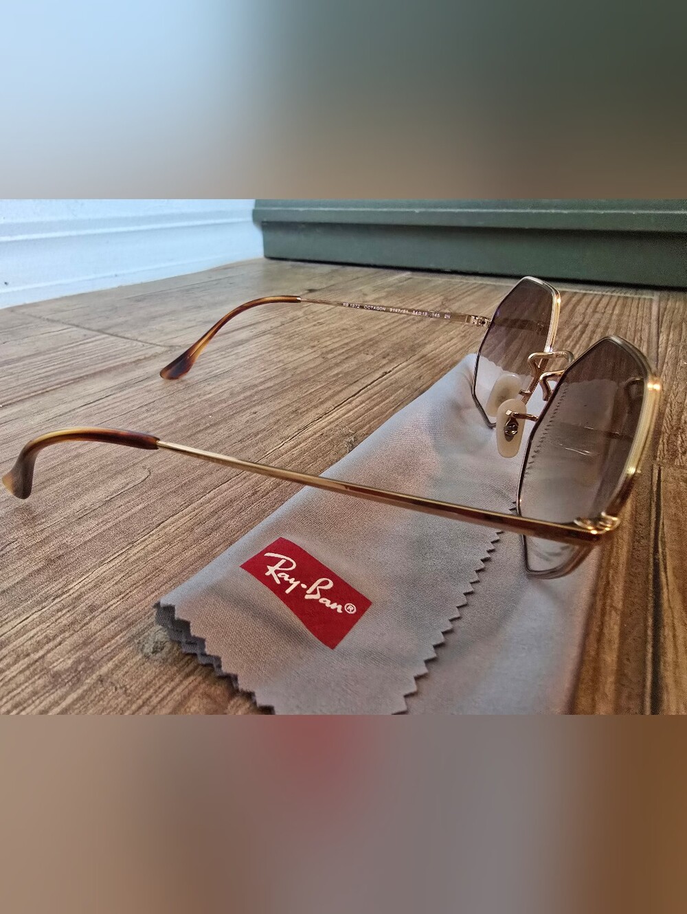 Ray Ban Octagon Sunglasses - Picture 8 of 9